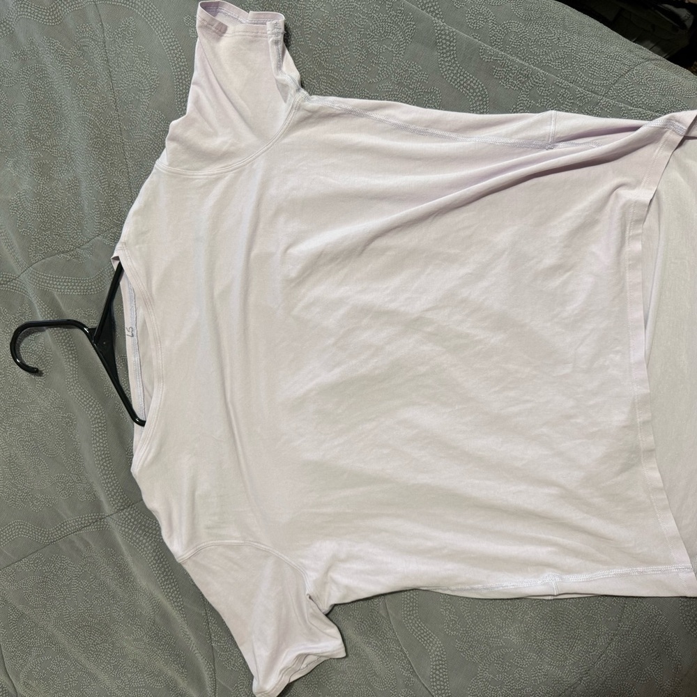 lululemon athletica Light Pink Short Sleeve Top